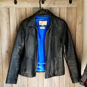 Wilsons leather jacket womens small